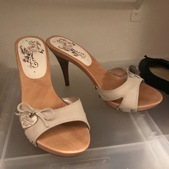 guess wooden heels